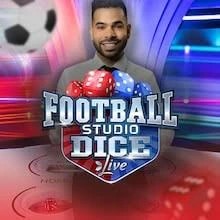 Football Studio Dice logo by Evolution Fenikss Casino