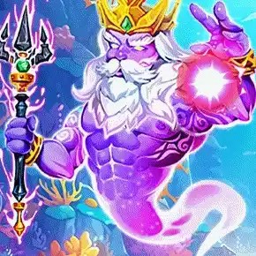 Poseidon's Secret 2 slot visual from KA Gaming available on feniksscasino-lv.com