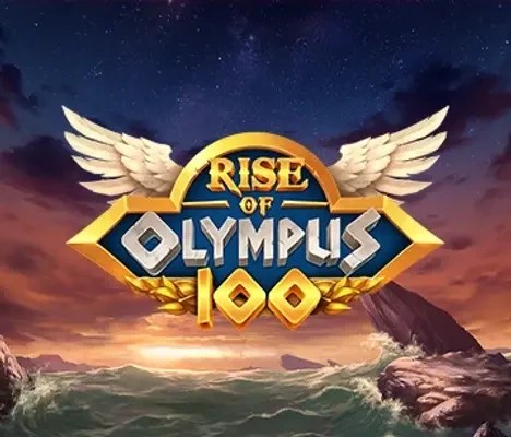 Slots logo of Rise of Olympus 100 from Play'n GO at Fenikss Casino