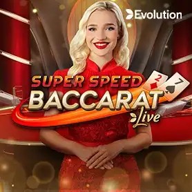 Try Super Speed Baccarat slot by Evolution on feniksscasino-lv.com – logo image