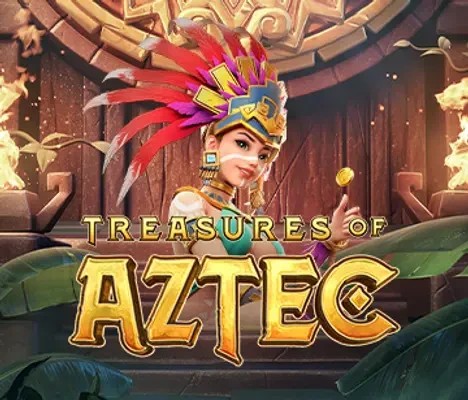 Treasures of Aztec slot logo by PG Soft at Fenikss Casino